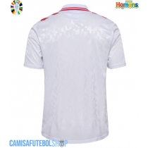 Camisa de time de futebol Dinamarca Replicas 2º Equipamento Europeu 2024 Manga Curta